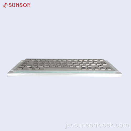 Keyboard Stainless Steel kanggo Informasi Kiosk